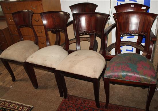 6 dining chairs